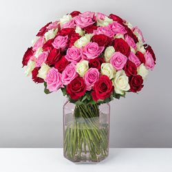 Fairtrade Mass of Mixed Roses